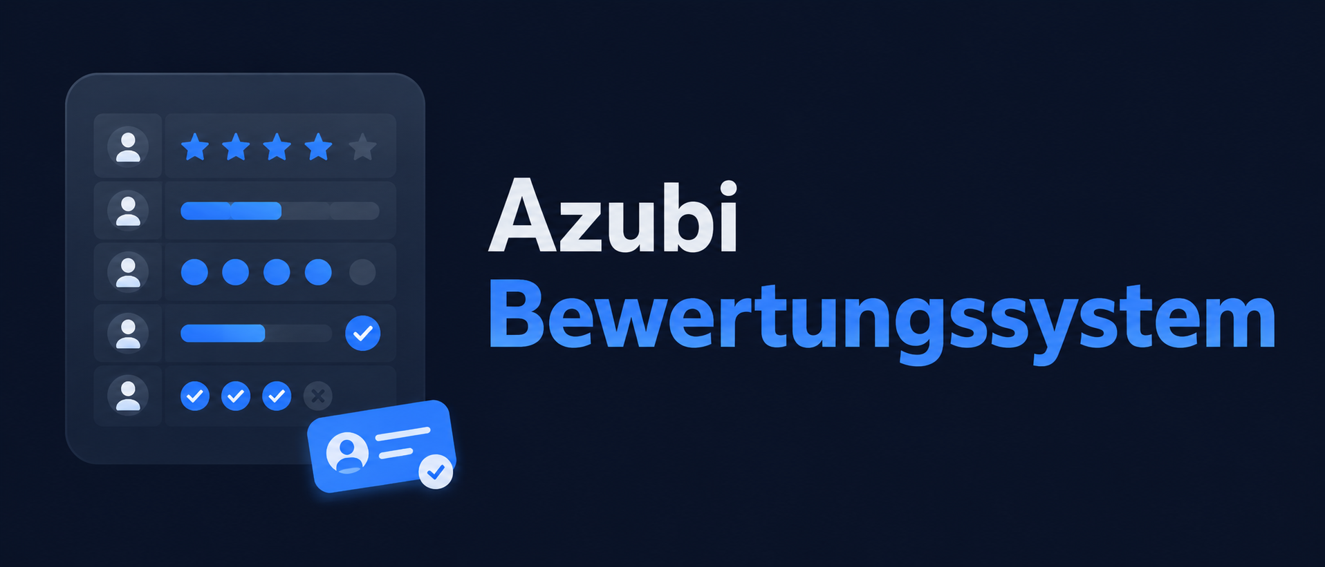 Bewertungssystem Azubis